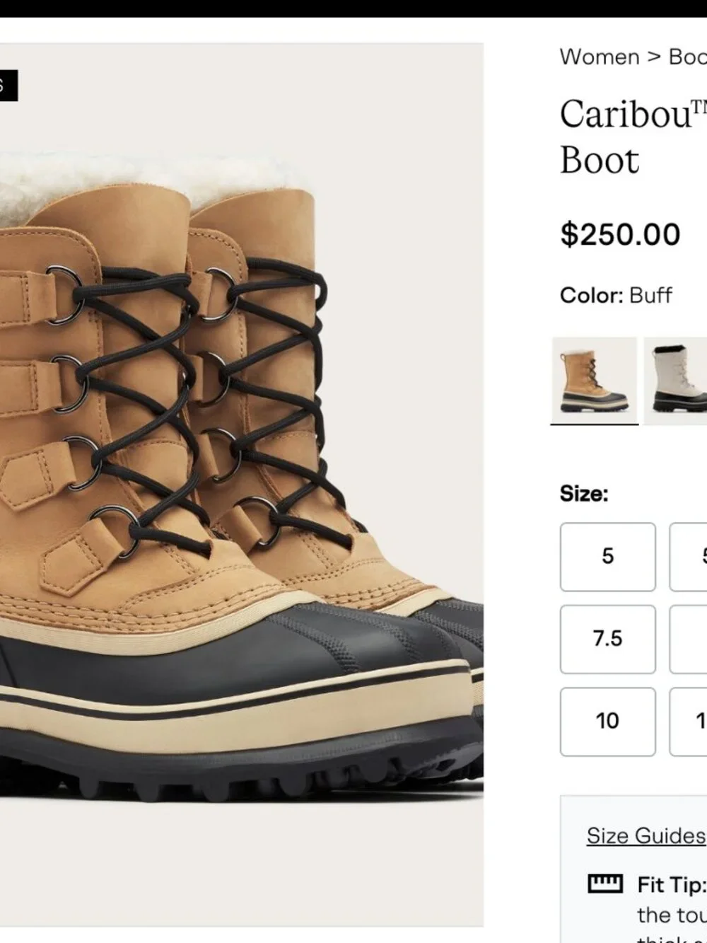 Caribou Winter Boots - Women's